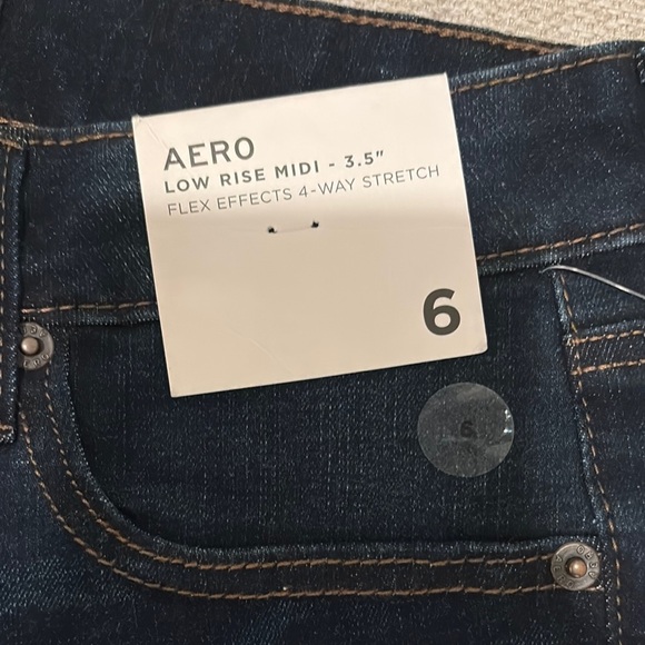 Aeropostale Women's Indigo Jean Shorts - Picture 7 of 9